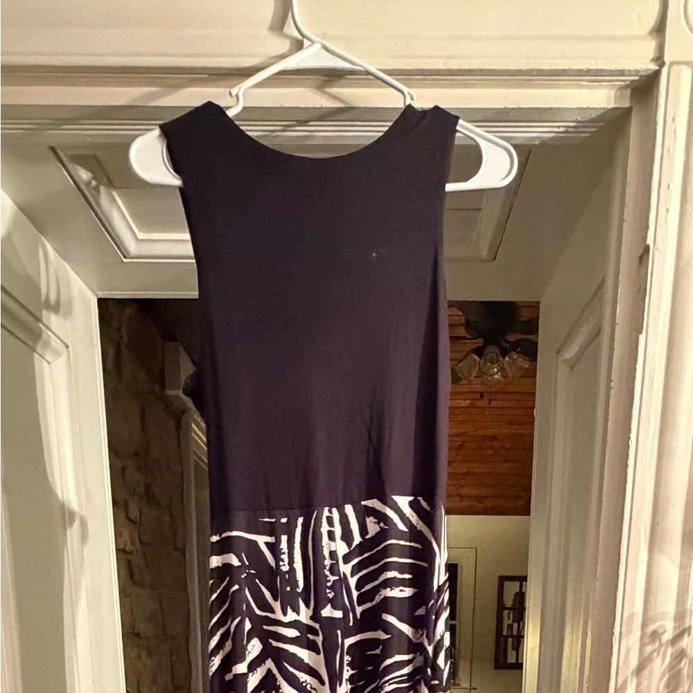 Gilli Black and White Printed Maxi Dress